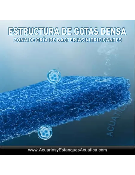 Esponja Filtrante Japones Acuario Estanque 50X50X4