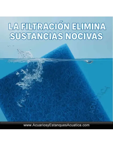 Esponja Filtrante Japones Acuario Estanque 50X50X4