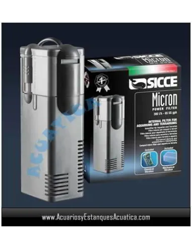 SICCE MICRON 300 FILTRO INTERNO ACUARIOS TERRARIOS