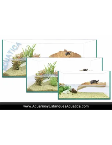 Tortugueras para Tortugas de Agua ISLA de REPTI SELVA
