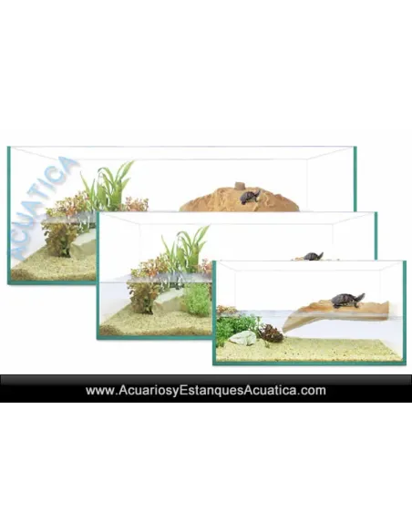 Tortugueras para Tortugas de Agua ISLA de REPTI SELVA