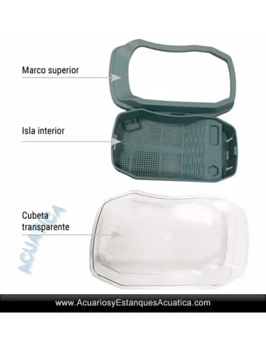Tortugueras para tortugas de agua EASY CLEAN