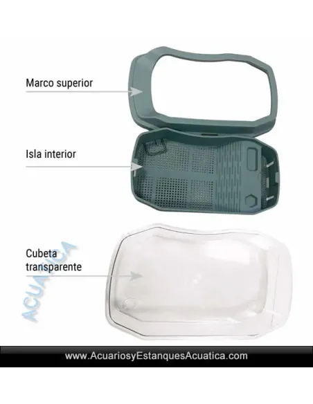 Tortugueras para tortugas de agua EASY CLEAN
