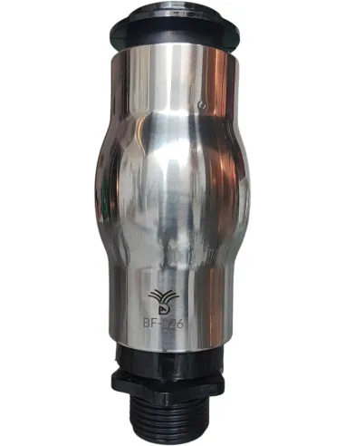 Boquilla para Fuentes Chorro Espumoso 1" Acero Inoxidable y Plástico(BF-026)