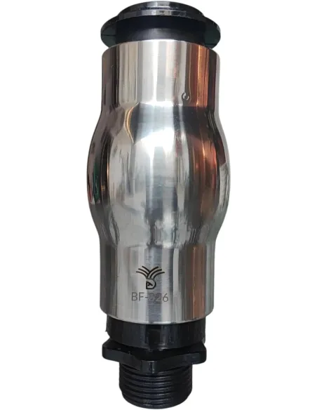 Boquilla para Fuentes Chorro Espumoso 1" Acero Inoxidable y Plástico(BF-026)