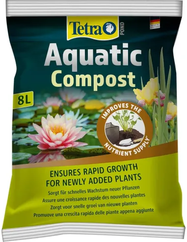 Tetra Pond Aquatic Compost 8L estanque
