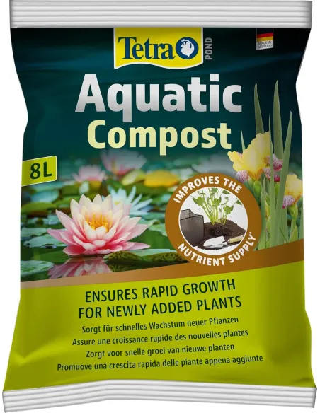 Tetra Pond Aquatic Compost 8L estanque