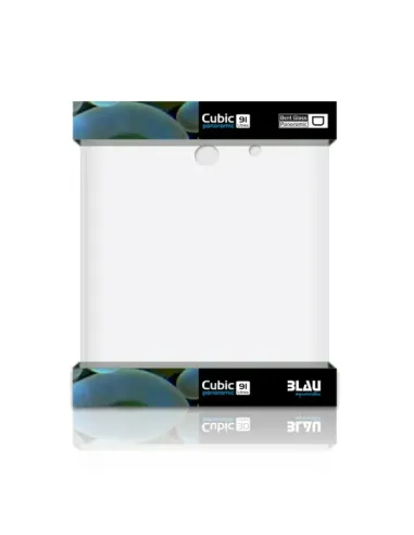 NANO ACUARIO MARINO BLAU OPEN REEF CUBO 91L Completo