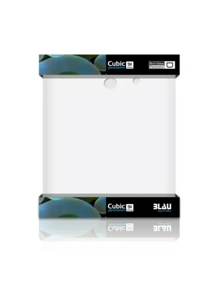 NANO ACUARIO MARINO BLAU OPEN REEF CUBO 91L Completo