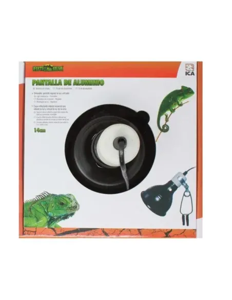PORTA LAMPARA + BOMBILLA REPTILES UVB 10.0 15W