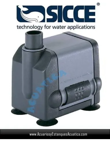 SICCE MI MOUSE BOMBA AGUA REGULABLE ACUARIO