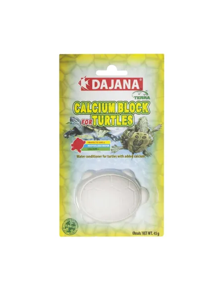 Bloque de calcio para tortugas de DAJANA (45 g)