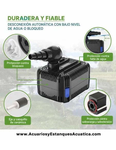 Bombas para Estanques y Acuarios Sunsun CDF