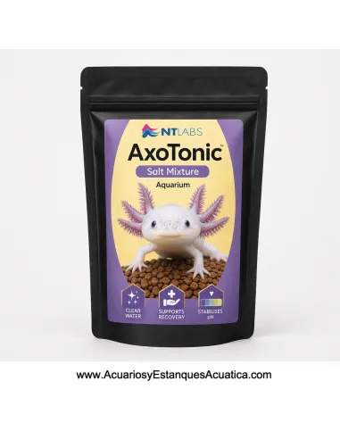 Sales para ajolotes NT Labs AxoTonic 500 g