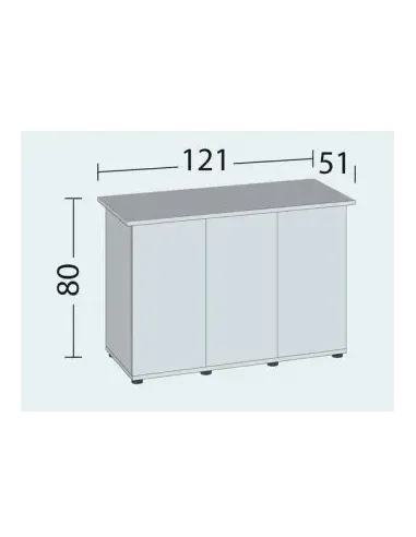 Mesa para Acuario Juwel 120cm x 50cm