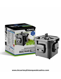 Filtro externo para acuario Aquael Multikani 1000