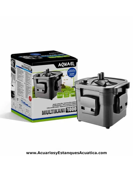 Filtro externo para acuario Aquael Multikani 1000
