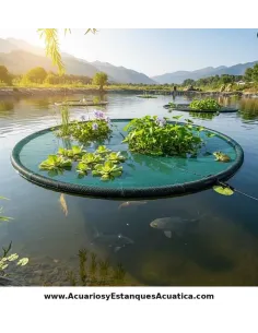 Isla Flotante para Plantas estanque 60cm