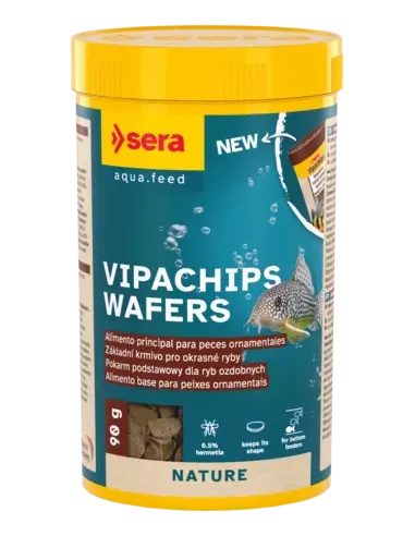 Alimento peces de Fondo Sera Vipachips Wafers