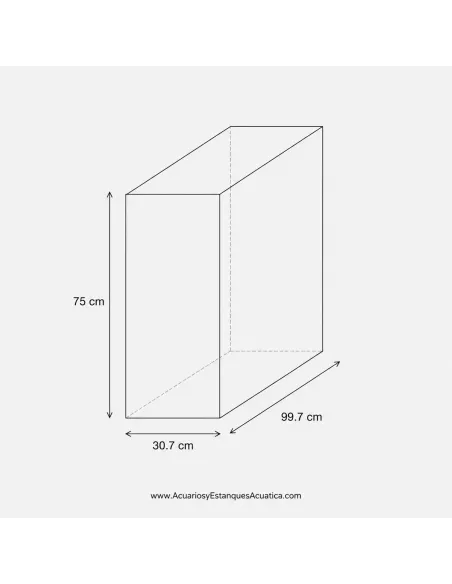 MESA PARA ACUARIOS M80 AQUALUX PRO AQUALED PRO PECERA MUEBLE