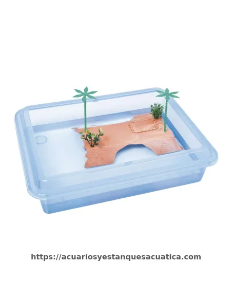 Tortuguera MAX GP - Tortuguera Plástica para Reptiles