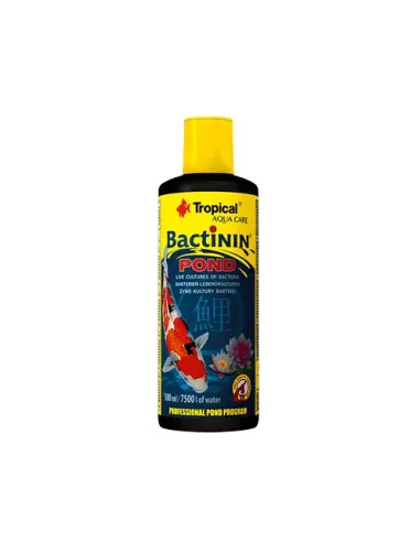 BACTININ POND BACTERIAS VIVAS 500 ML - Solución para el tratamiento del agua