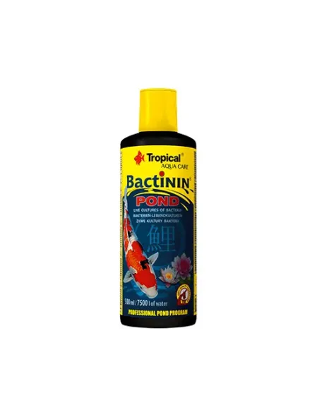 BACTININ POND BACTERIAS VIVAS 500 ML - Solución para el tratamiento del agua