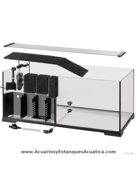 Terrario acuático con filtro para tortugas Exo Terra Turtle Haven 90x45 cm
