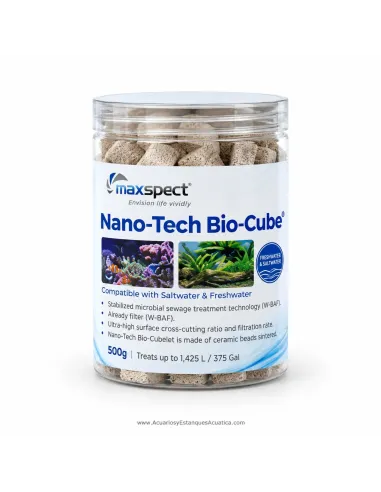 Maxspect NANO TECH BIO CUBELET material filtrante Acuario