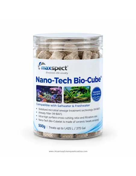 Maxspect NANO TECH BIO CUBELET material filtrante Acuario
