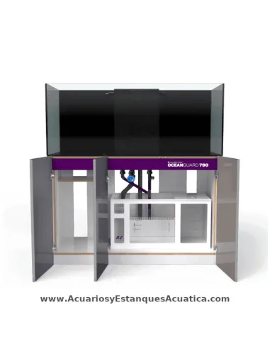 Acuario marino 790 litros con sump Ocean Guard