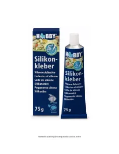 Silicona Negra para Acuario HOBBY Silikonkleber 75 g