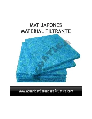 ESPONJA MAT JAPONES 1M X 1M MATERIAL FILTRANTE