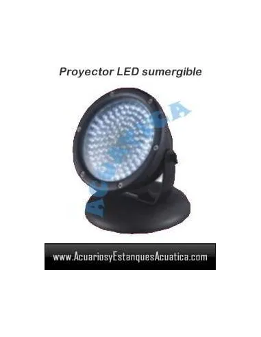 FOCO LED 60 SUMERGIBLE ILUMINACION ESTANQUE