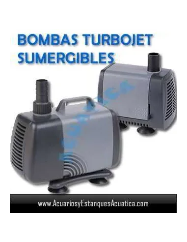 BOMBA DE AGUA TURBOJET AS SUMERGIBLE ACUARIOS