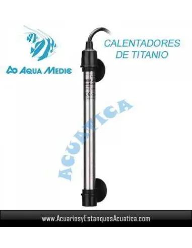 TERMOCALENTADOR AQUAMEDIC TITANIO ACUARIOS