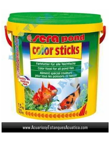 SERA POND COLOR STICKS 10L