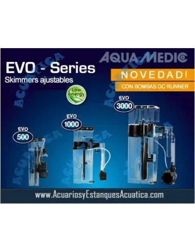 Skimmer Acuario Aqua Medic Evo 3000 - Acuática