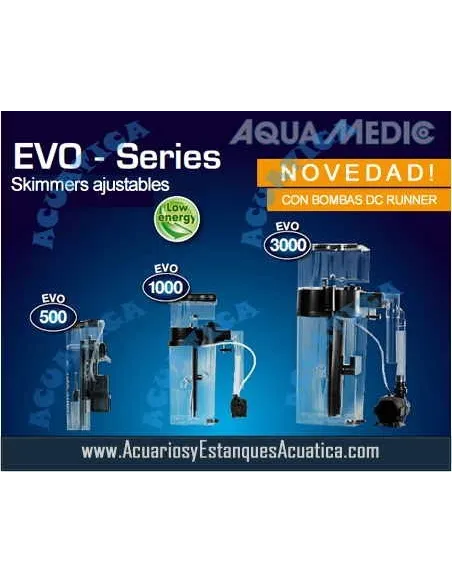 Skimmer Acuario Aqua Medic Evo 3000 - Acuática
