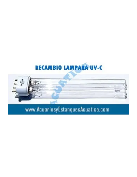 Lampara recambio 24w 4 pines PL UV-C ultravioleta