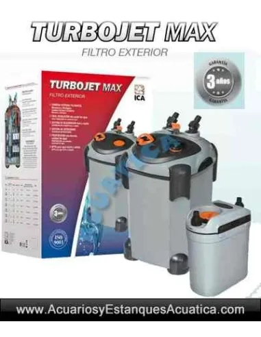 TurboJet Max: El Filtro Externo Ideal para Tu Acuario ????