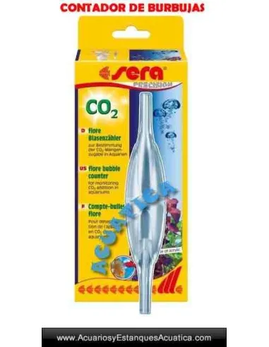 SERA FLORE CONTADOR DE BURBUJAS DE CO2