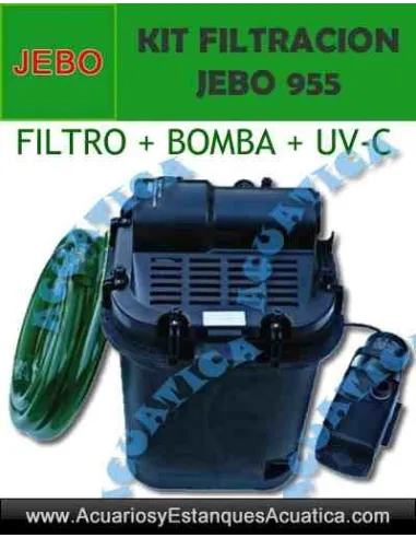 JEBO 955 KIT FILTRACION ESTANQUES