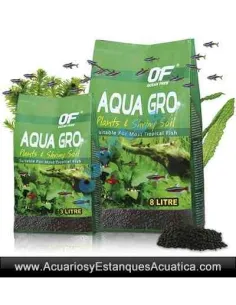 OF AQUA GRO SUSTRATO GRAVA ACUARIOS