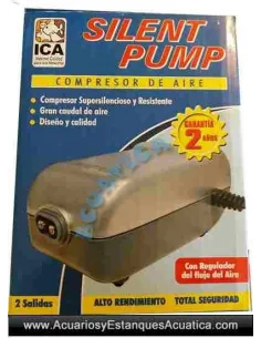 COMPRESORES SILENT PUMP ACUARIOS ESTANQUES