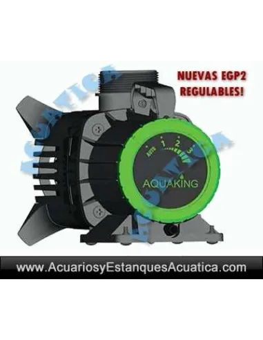 AQUAKING EGP2 ECO BOMBA DE AGUA PARA ESTANQUES