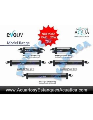 Esterilizador germicida Evolution Aqua UV EVO