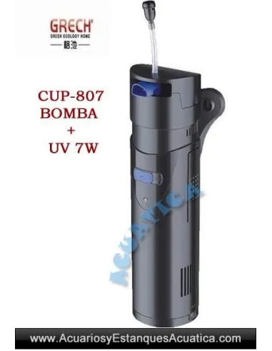 GRECH CUP-807 7W UV ULTRAVIOLETA CON BOMBA