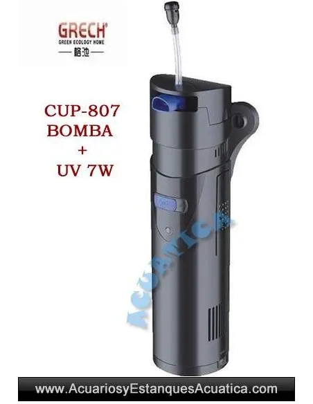 GRECH CUP-807 7W UV ULTRAVIOLETA CON BOMBA