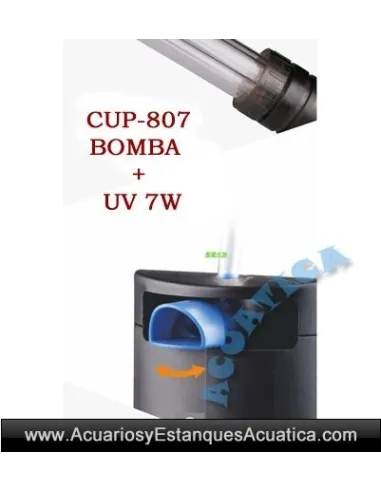 GRECH CUP-807 7W UV ULTRAVIOLETA CON BOMBA